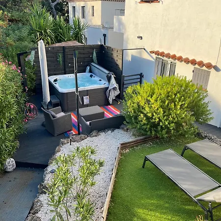 Villa Les Mimosas Spa-Jacuzzi Saint-Raphaël Exterior foto